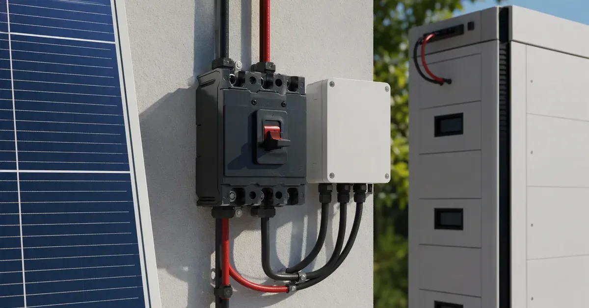 How to Choose an MCCB for Solar PV & Battery Storage How to Choose an MCCB for Solar PV & Battery Storage