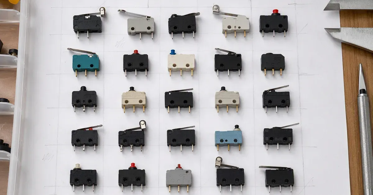 Micro Switch Cross-Reference: Omron & Honeywell Micro Switch Cross-Reference: Omron & Honeywell
