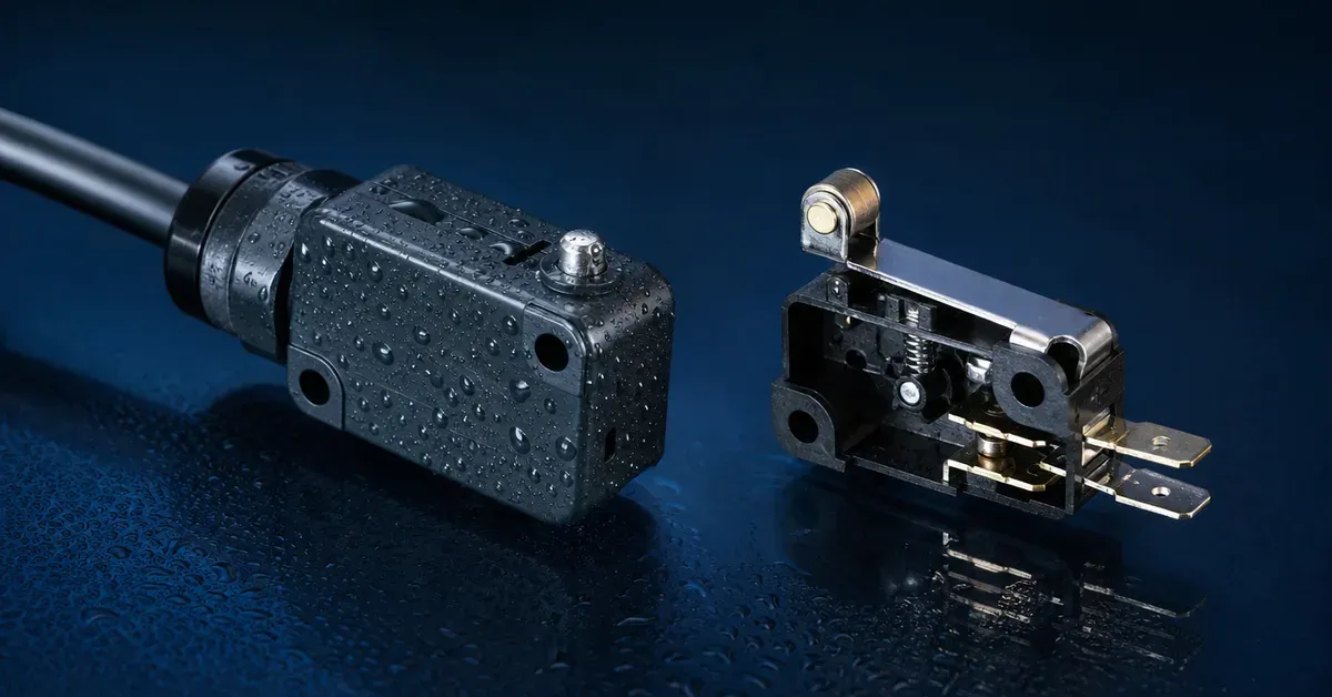 Waterproof vs Standard Micro Switches: IP67 Ratings Waterproof vs Standard Micro Switches: IP67 Ratings