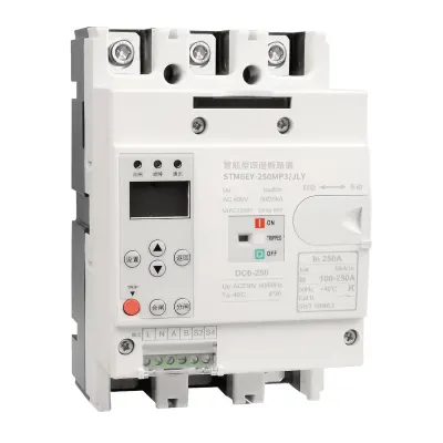 STM6EY-250MP3 JLY Smart Four-Remote MCCB — NY STM6E molded case circuit breaker from a China supplier