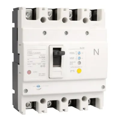 STM6LY-250M R Adjustable Residual Current MCCB — NY STM6L molded case circuit breaker from a China supplier
